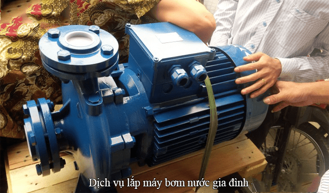 Lắp đặt máy bơm nước